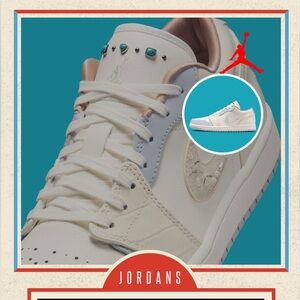 Air Jordan 1 low sail soft pearl women’s sneakers